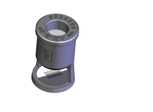 BelOMO 8x Measuring Loupe Folding Magnifier