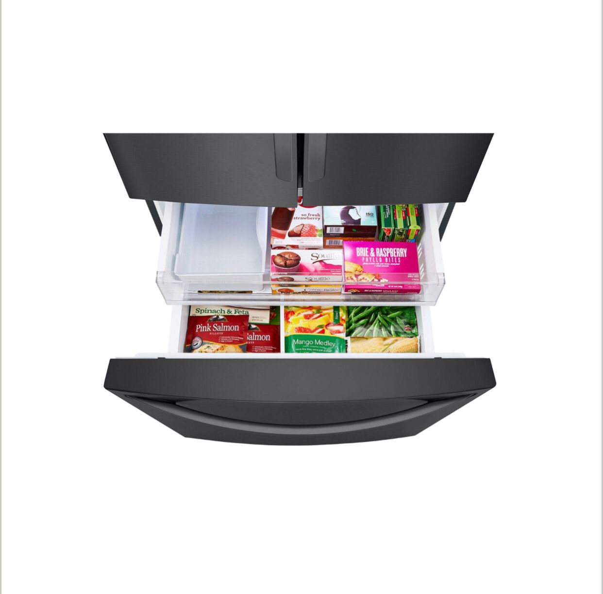 Refrigerador LG French Door 29 pies³ DoorCooling Negro