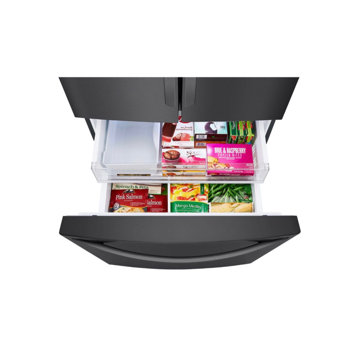 Refrigerador LG French Door 29 pies³ DoorCooling Negro