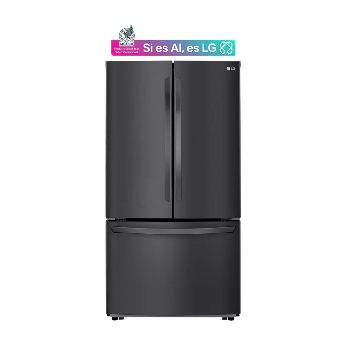 Refrigerador LG French Door 29 pies³ DoorCooling Negro