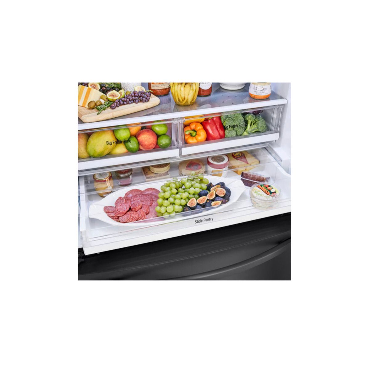 Refrigerador LG French Door 29 pies³ DoorCooling Negro