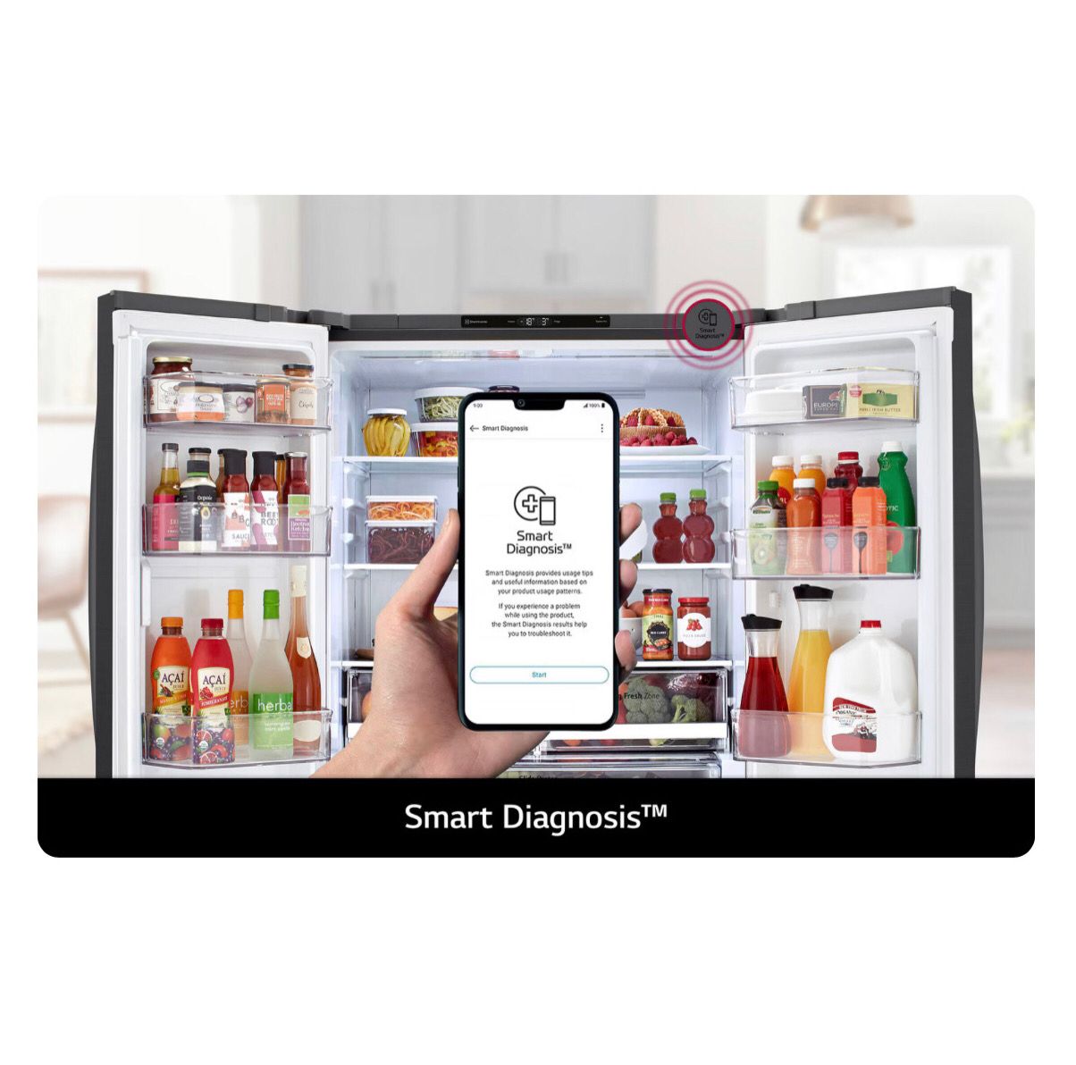 Refrigerador LG French Door 29 pies³ DoorCooling Negro