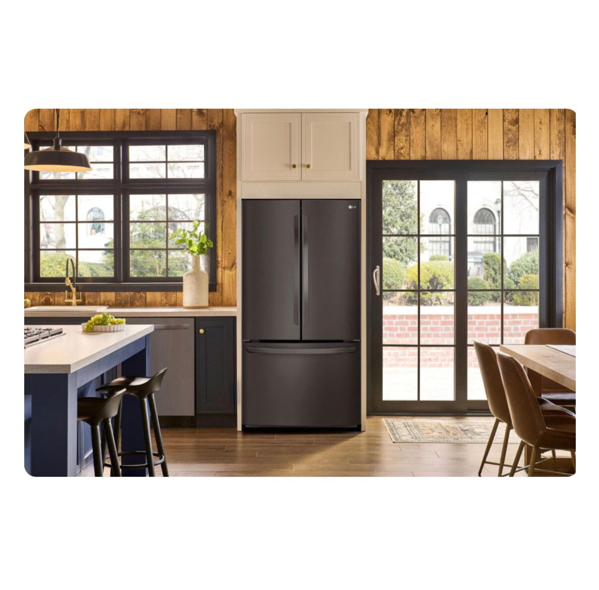 Refrigerador LG French Door 29 pies³ DoorCooling Negro