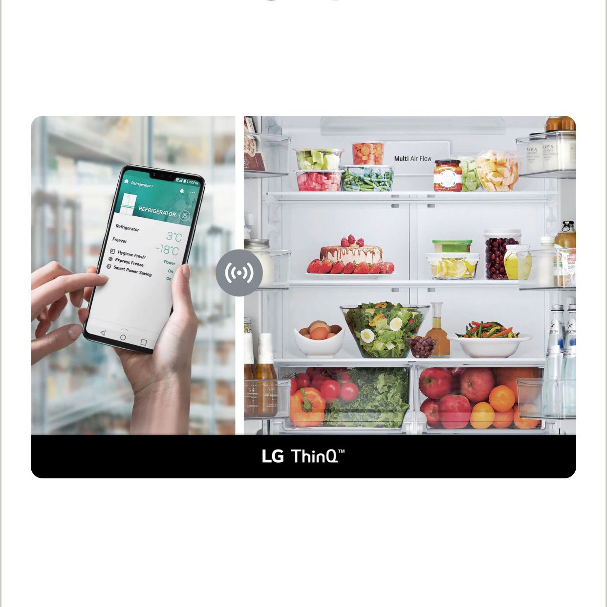 Refrigerador LG French Door ThinQ™ 25 pies³ Negro