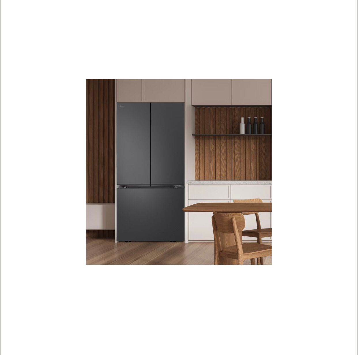 Refrigerador LG French Door ThinQ™ 25 pies³ Negro