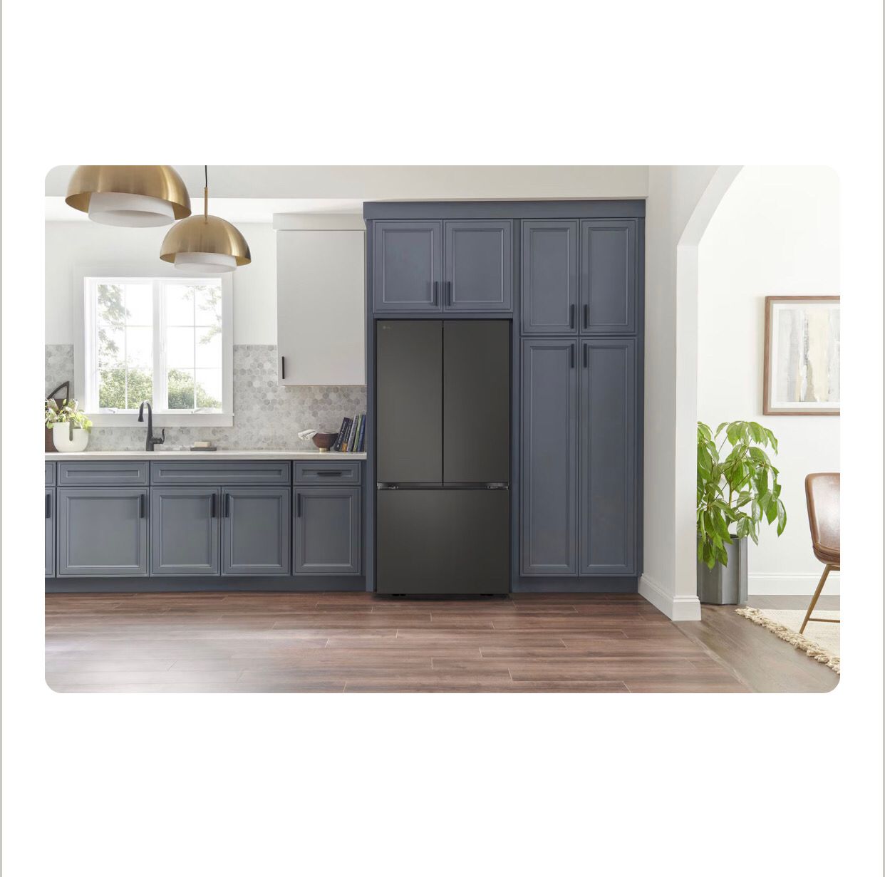 Refrigerador LG French Door ThinQ™ 25 pies³ Negro