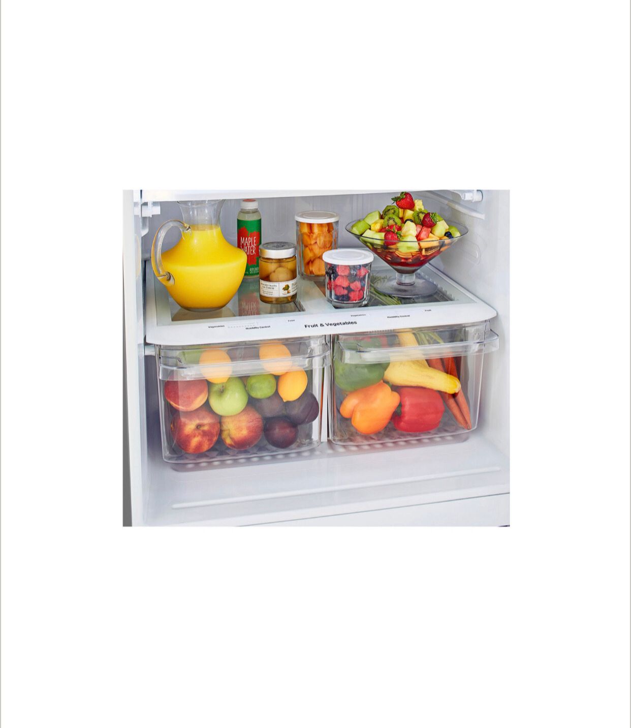 Refrigerador LG Top Freezer 20 pies³ Inverter Gris