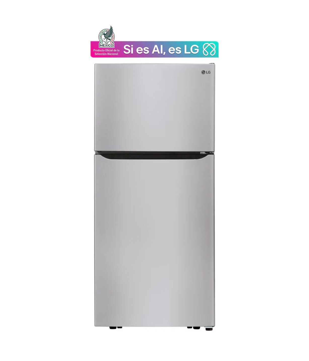 Refrigerador LG Top Freezer 20 pies³ Inverter Gris