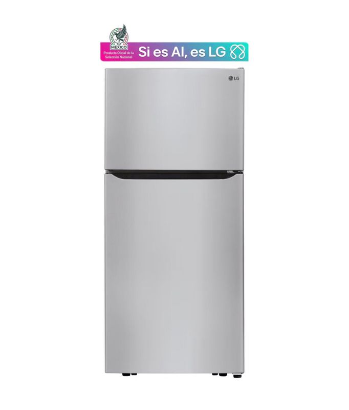 Refrigerador LG Top Freezer 20 pies³ Inverter Gris