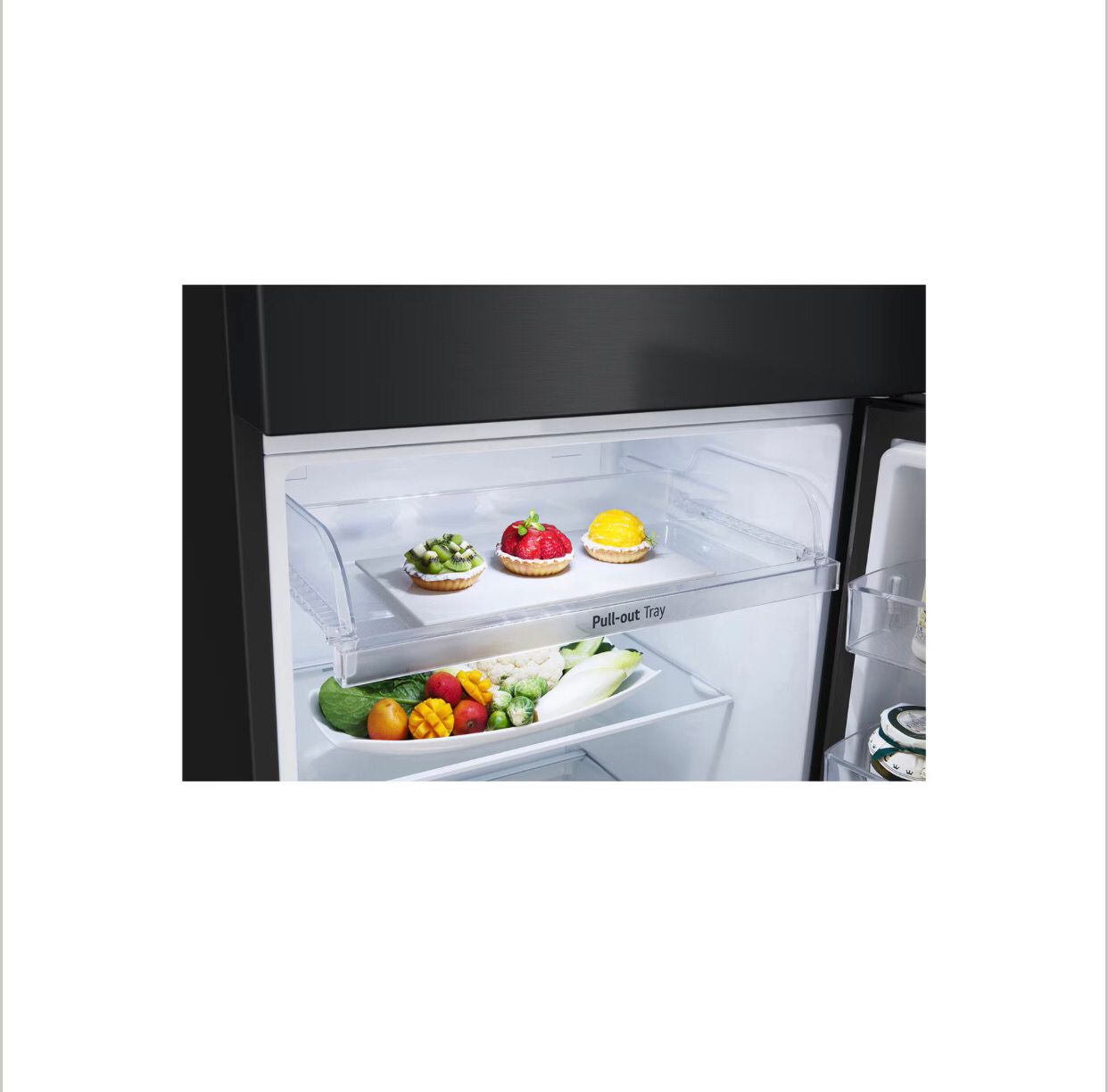 Refrigerador LG Top Freezer 14 pies³ Negro Mate