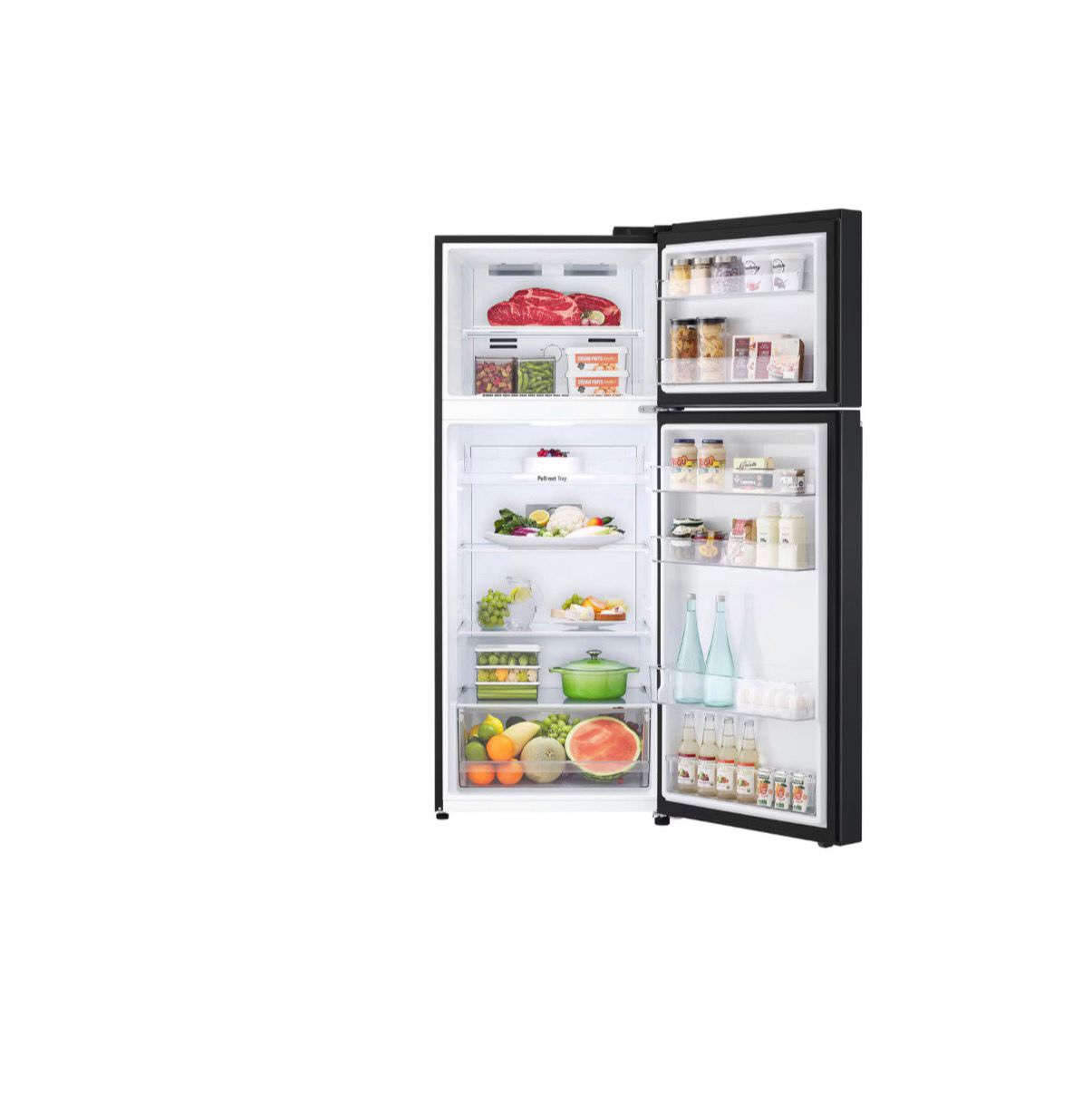 Refrigerador LG Top Freezer 14 pies³ Negro Mate