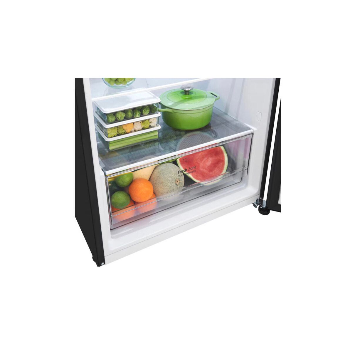 Refrigerador LG Top Freezer 14 pies³ Negro Mate