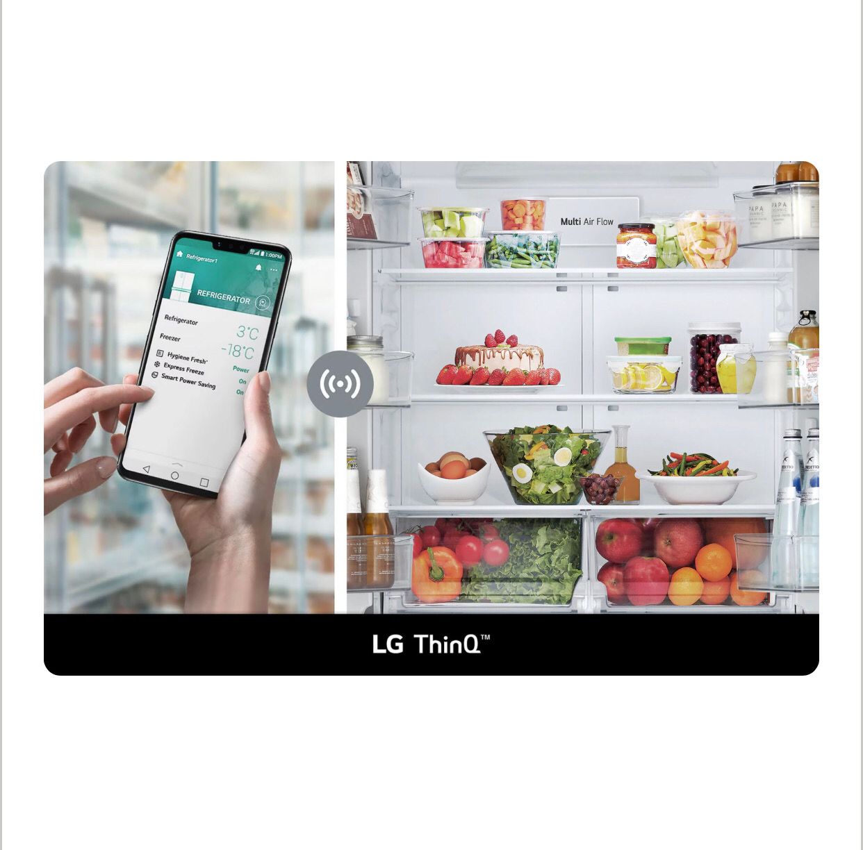 Refrigerador LG French Door 3 puertas 25 pies³ Gris