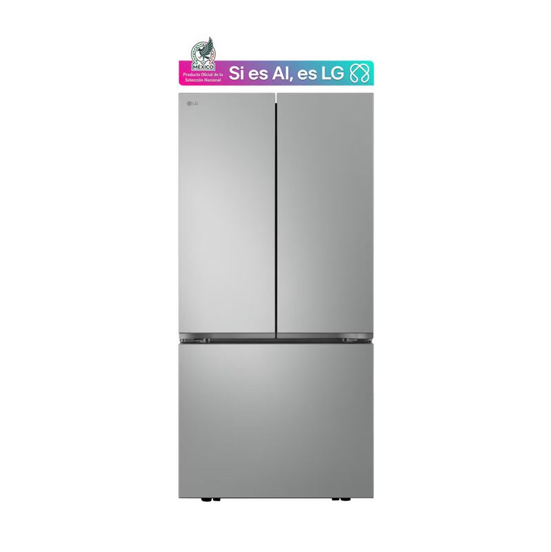 Refrigerador LG French Door 3 puertas 25 pies³ Gris