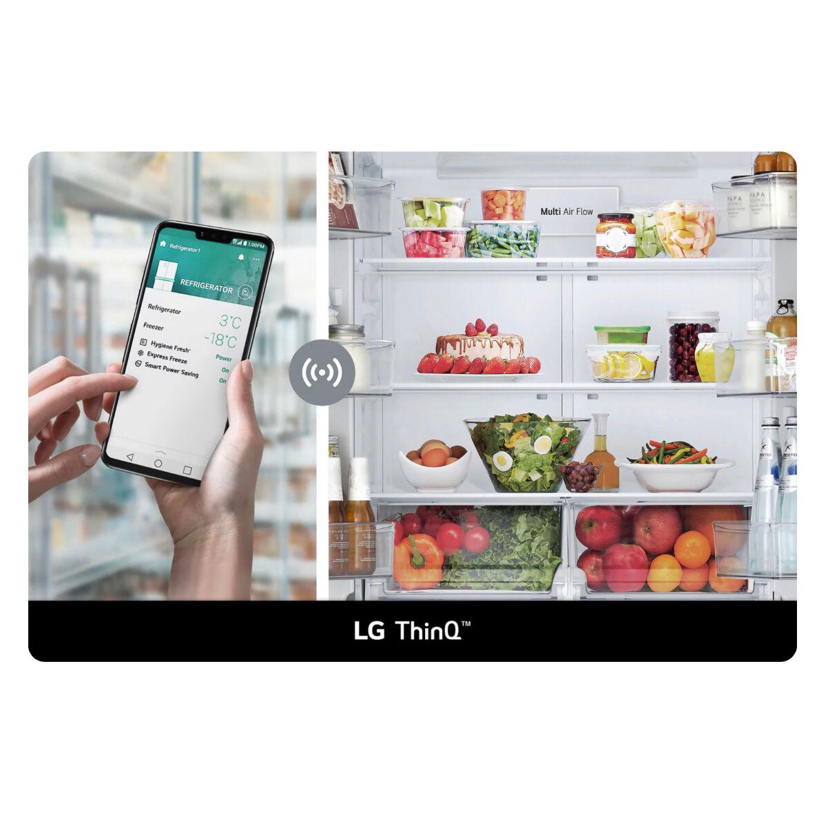 Refrigerador LG French Door 3 puertas 25 pies³ Gris