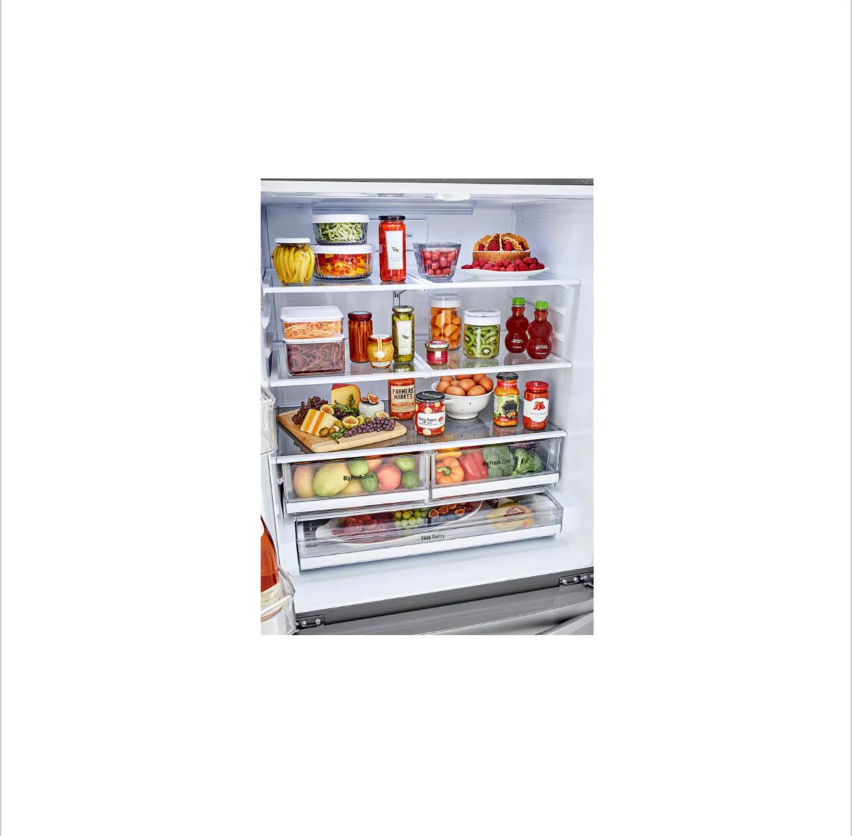 Refrigerador LG French Door 29 pies³ DoorCooling Gris