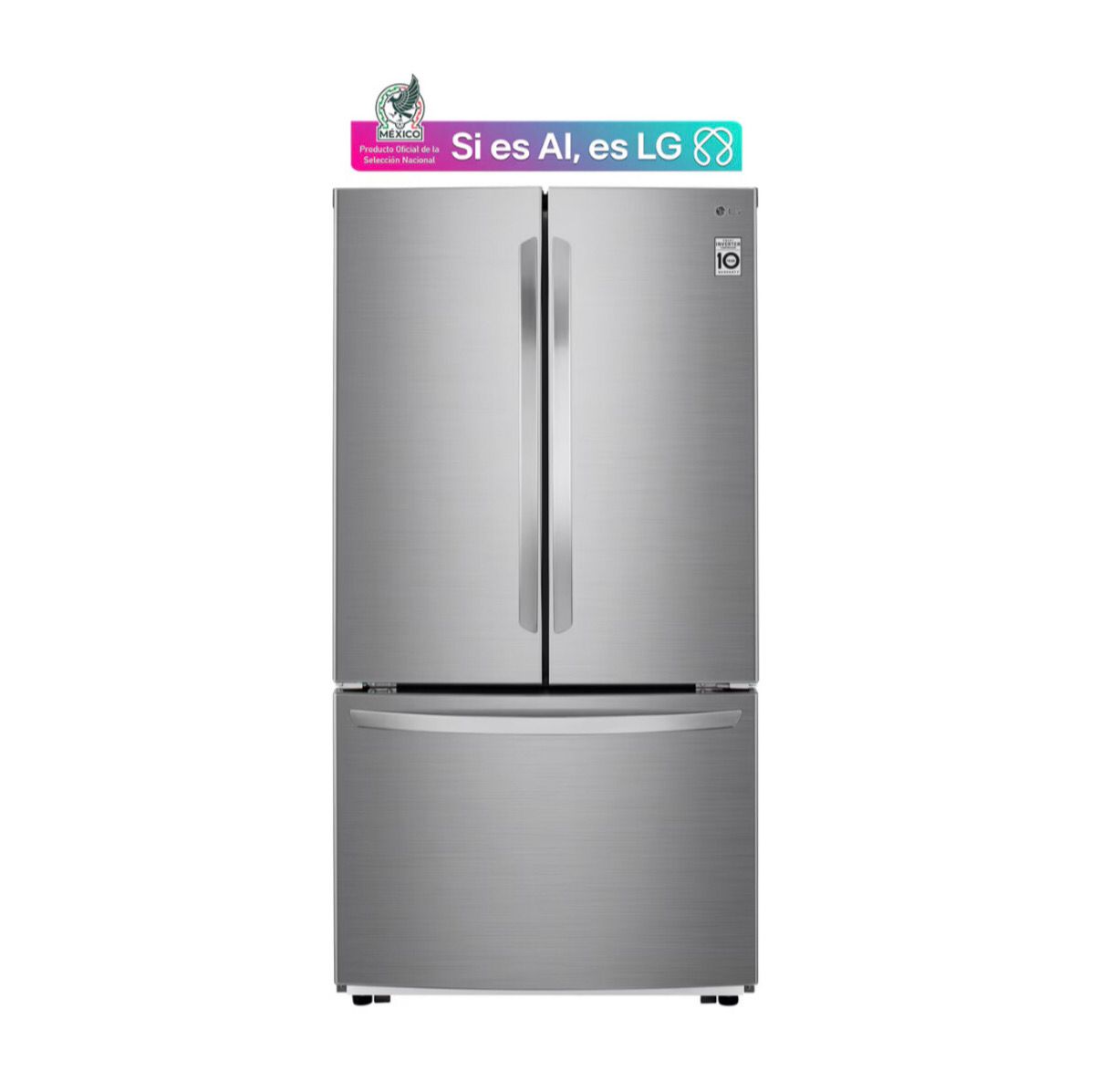 Refrigerador LG French Door 29 pies³ DoorCooling Gris