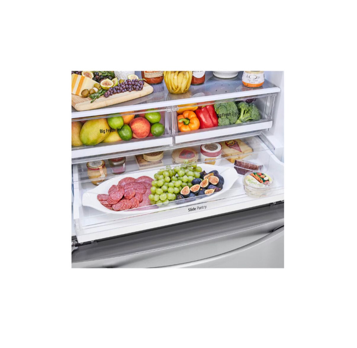 Refrigerador LG French Door 29 pies³ DoorCooling Gris