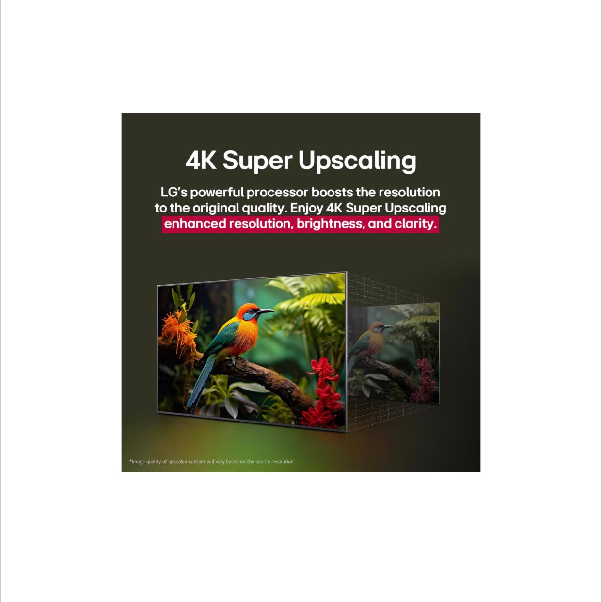 Smart TV LG 55” pulgadas AI UHD 4K