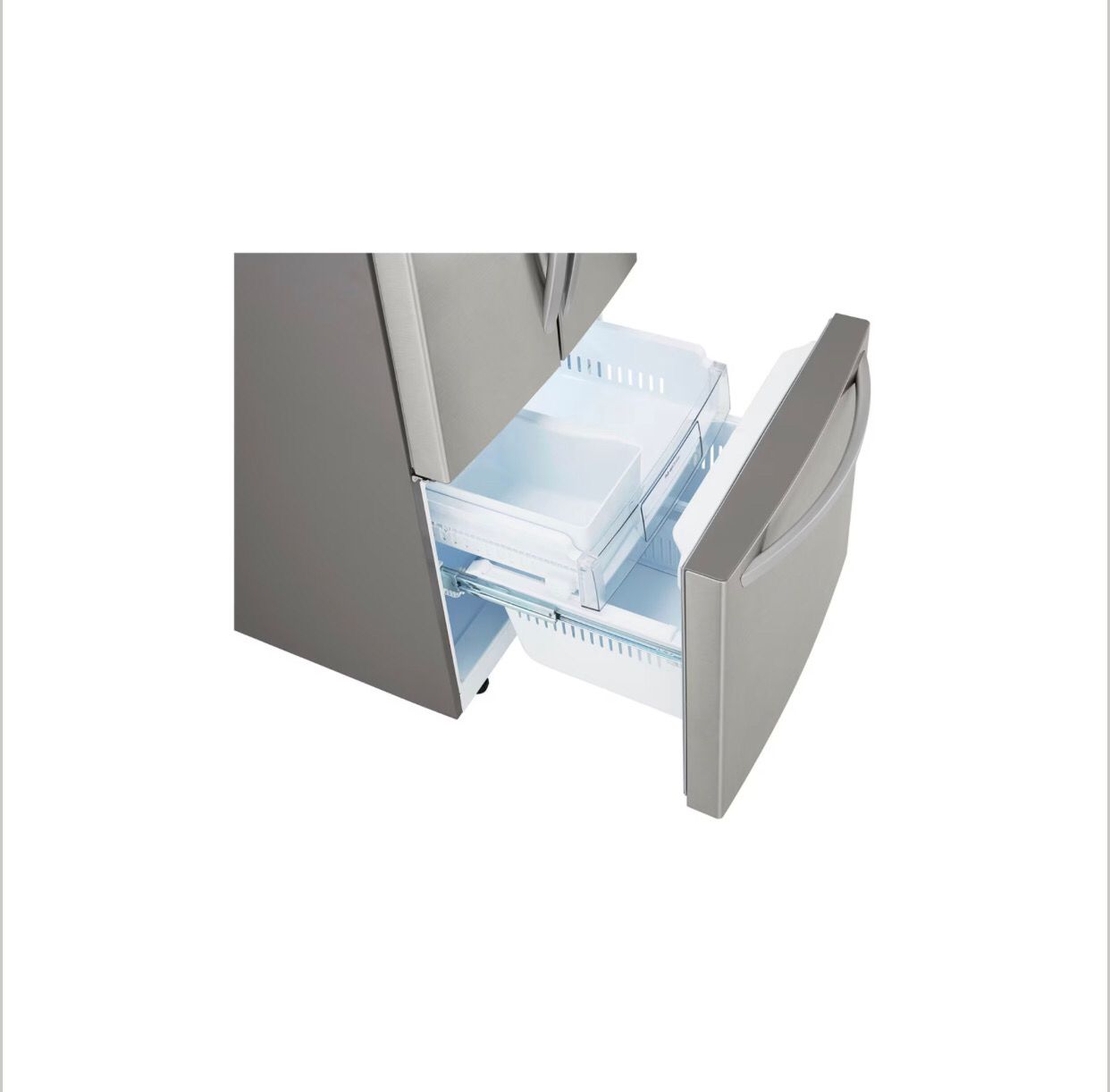 Refrigerador LG French Door 22 pies³ Inverter Gris