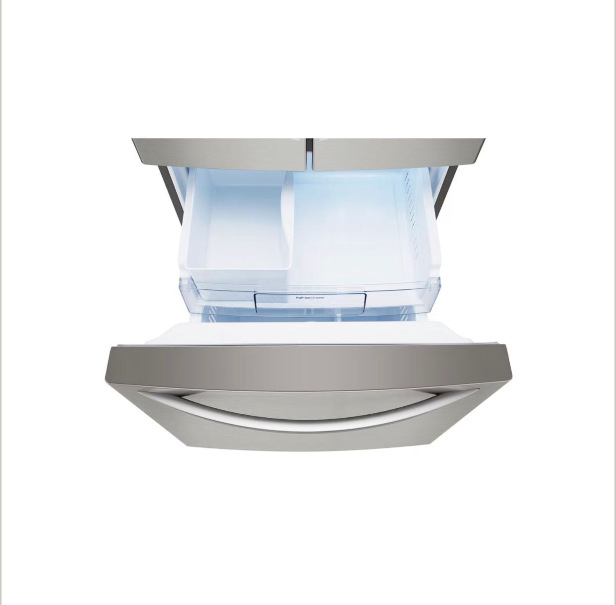 Refrigerador LG French Door 22 pies³ Inverter Gris