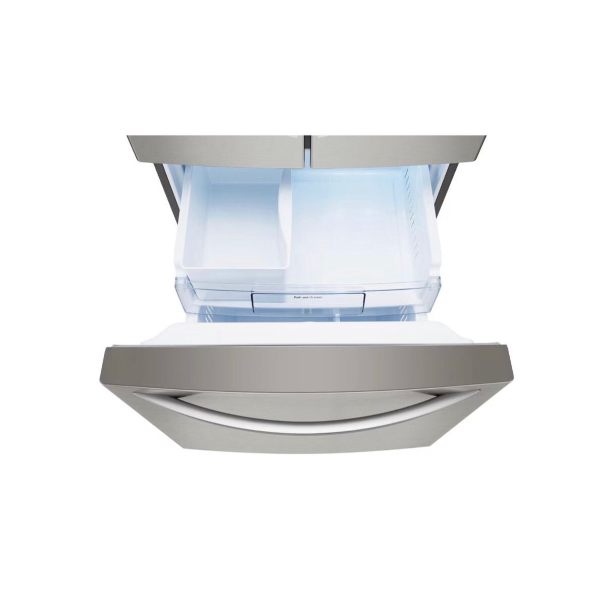 Refrigerador LG French Door 22 pies³ Inverter Gris