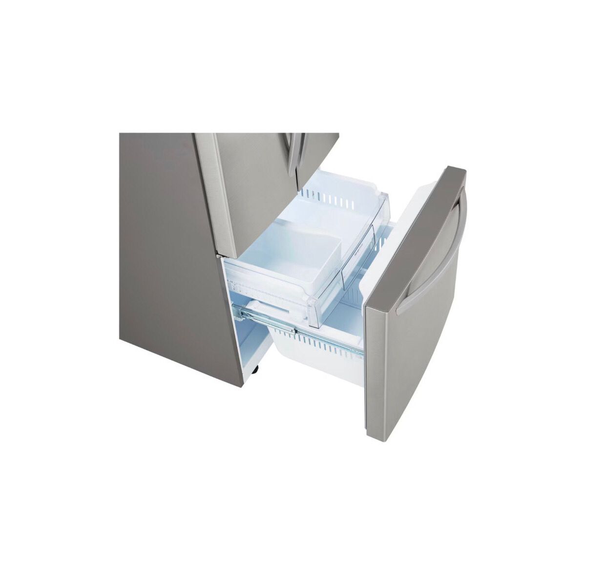 Refrigerador LG French Door 22 pies³ Inverter Gris