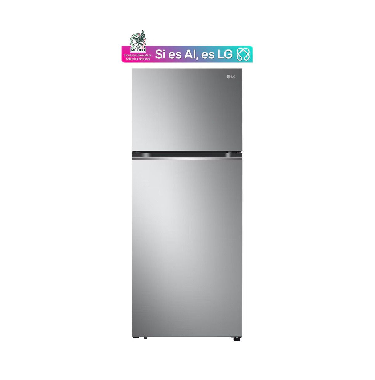 Refrigerador LG Top Freezer 14 pies³ Gris Inverter
