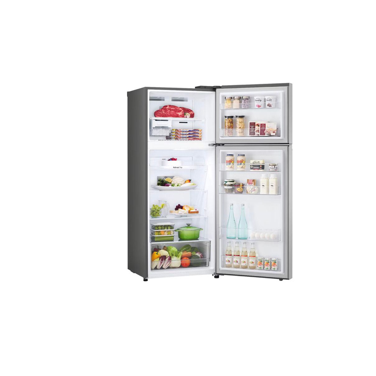 Refrigerador LG Top Freezer 14 pies³ Gris Inverter