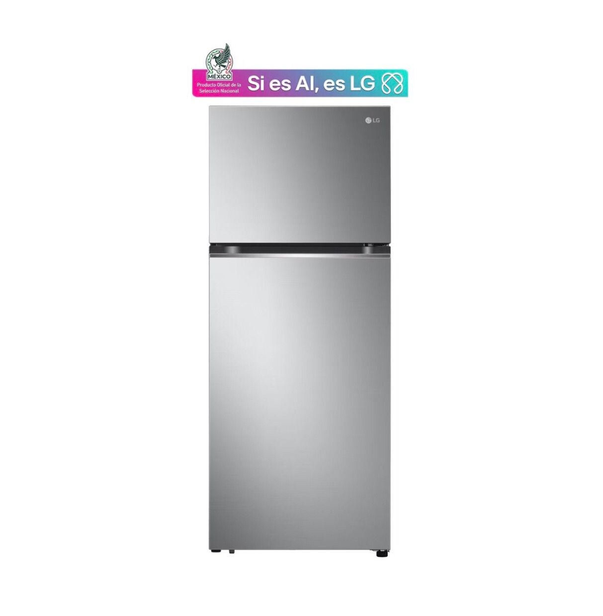 Refrigerador LG Top Freezer 14 pies³ Gris Inverter