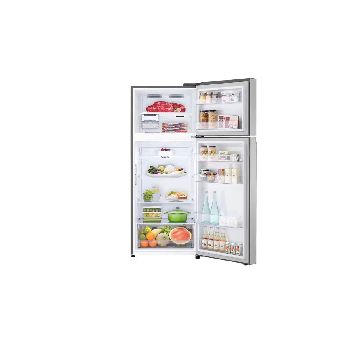 Refrigerador LG Top Freezer 14 pies³ Gris Inverter