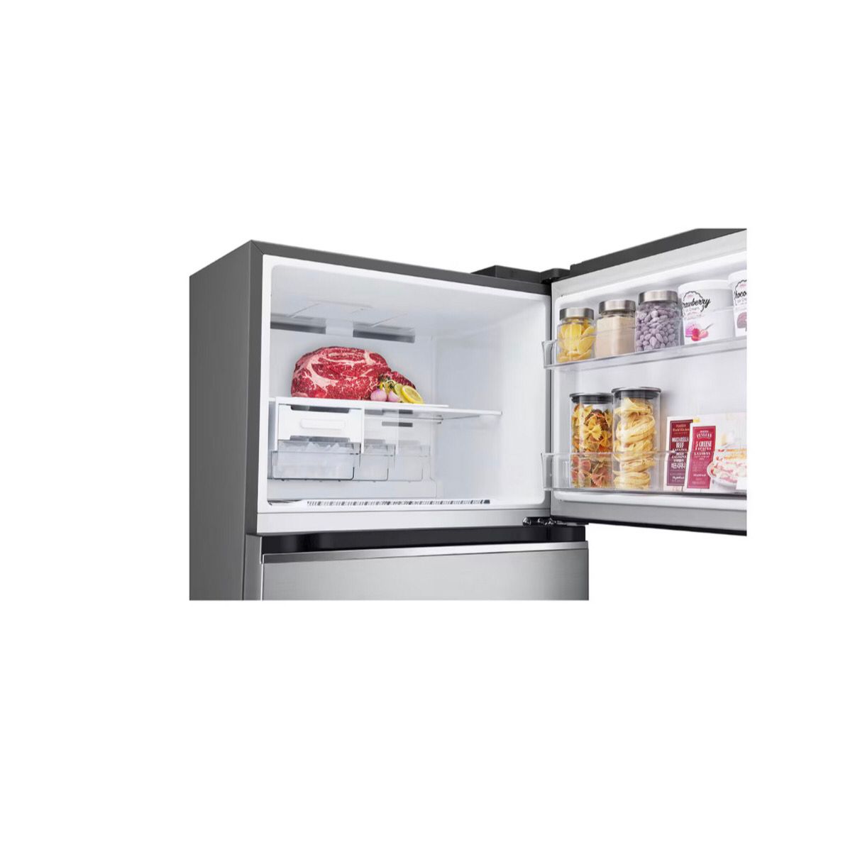 Refrigerador LG Top Freezer 14 pies³ Gris Inverter