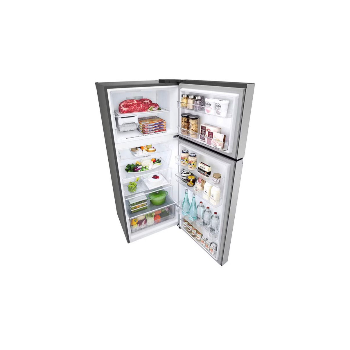 Refrigerador LG Top Freezer 14 pies³ Gris Inverter