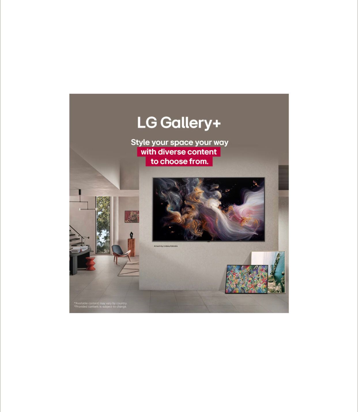 Smart TV LG 86” pulgadas AI UHD 4K