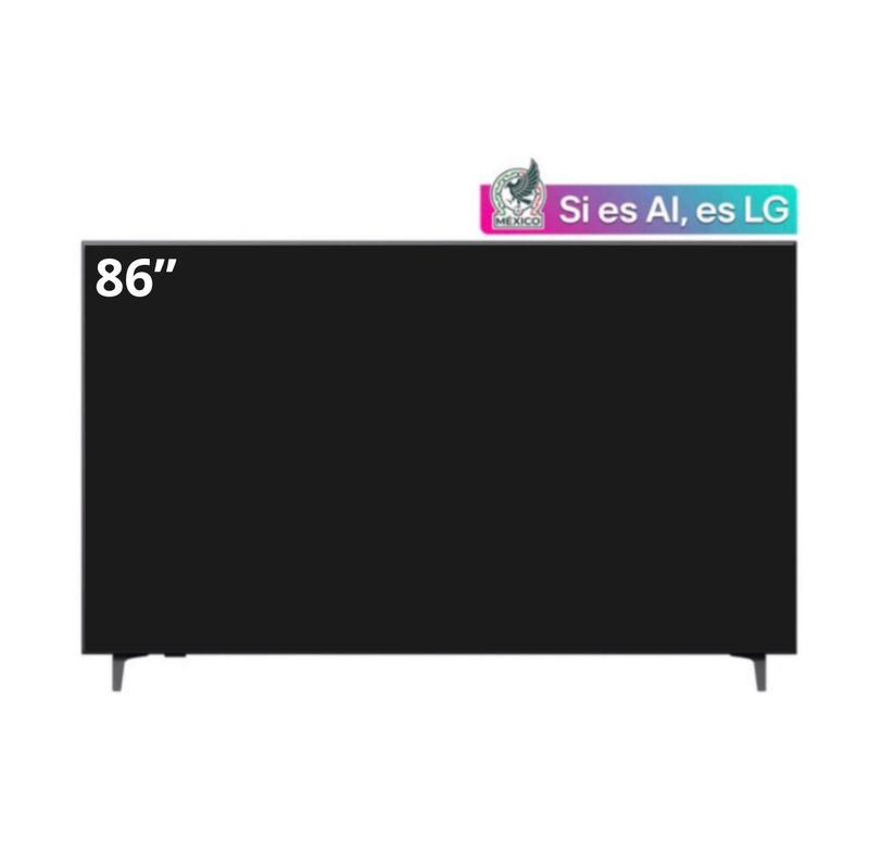 Smart TV LG 86” pulgadas AI UHD 4K