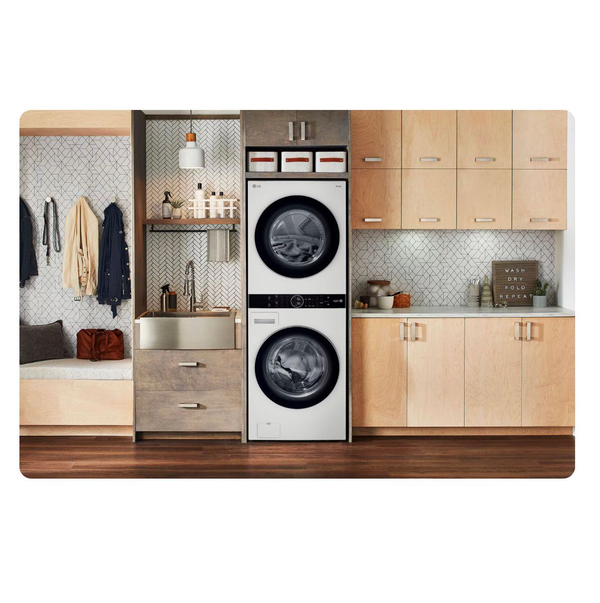 Torre de lavado WashTower™ LG con AI DD™ 22kg