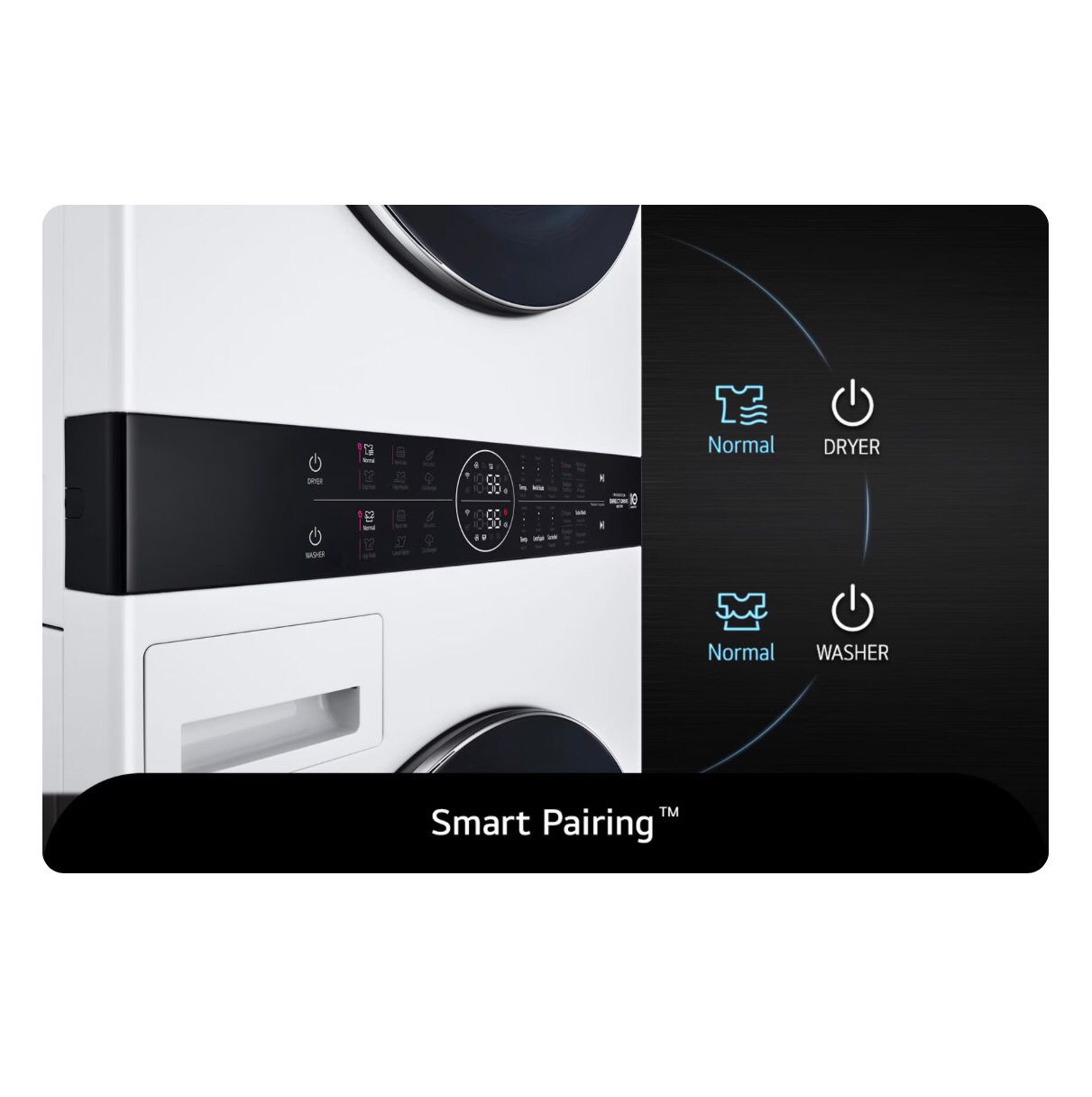 Torre de lavado WashTower™ LG con AI DD™ 22kg