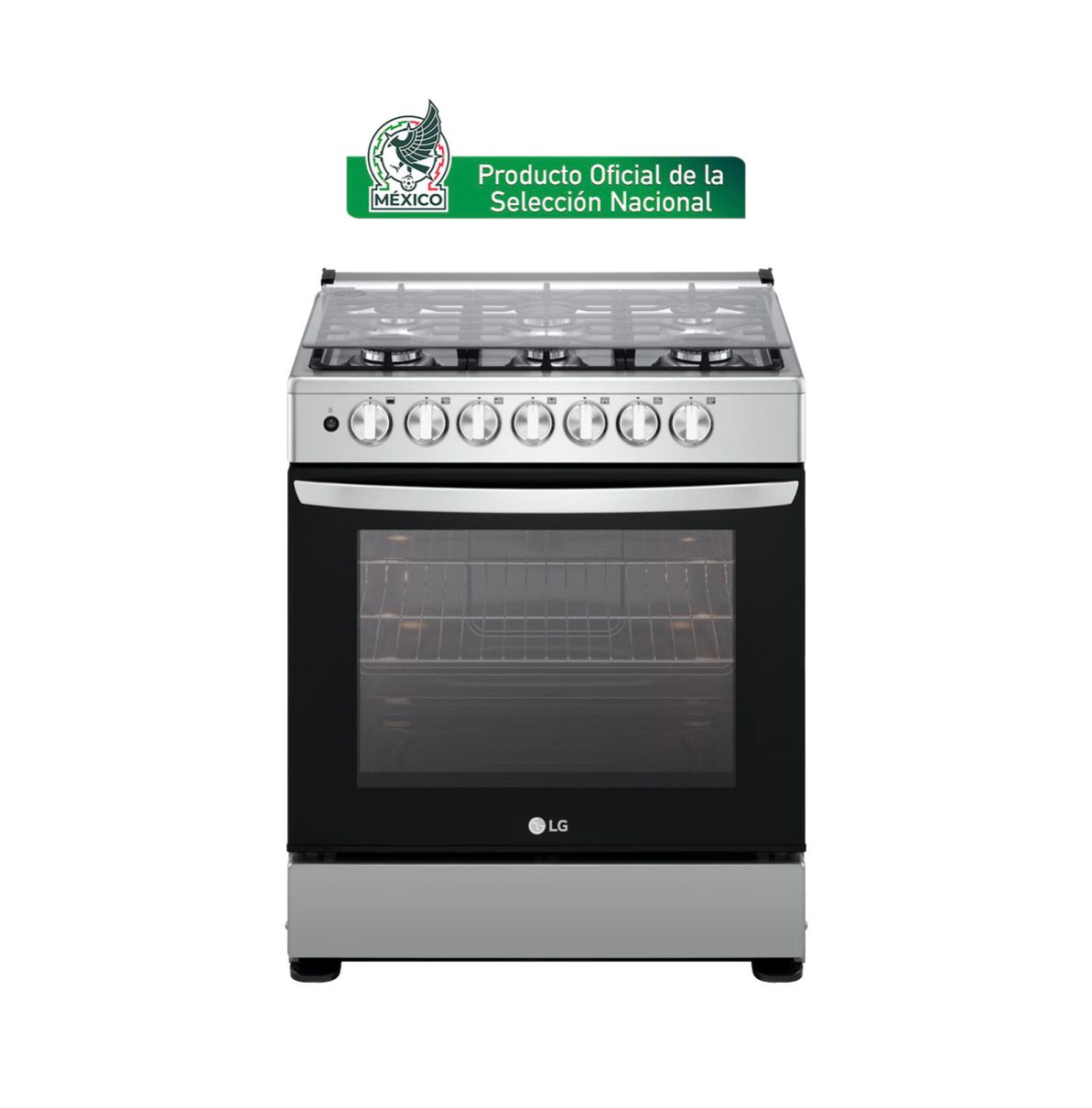 Estufa LG 5.2 pies cúbicos - 6 Quemadores