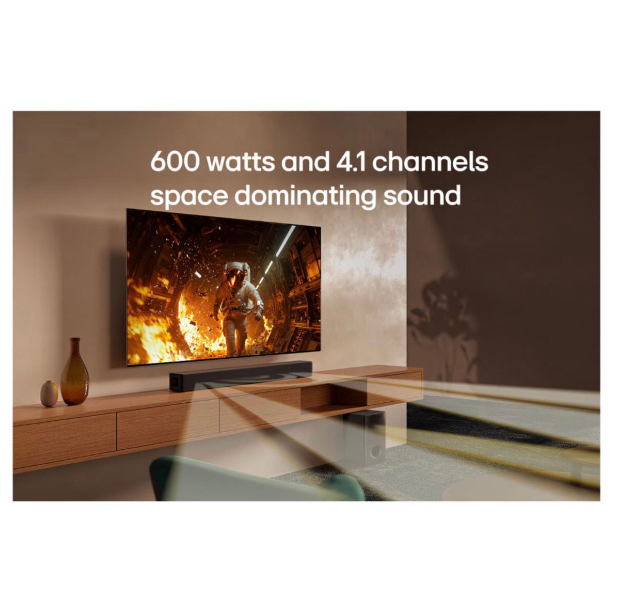 Barra de sonido LG para TV con Dolby Atmos SH5A / 4.1 canales