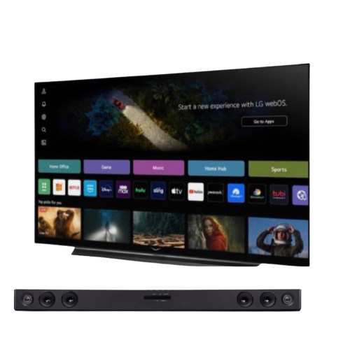 Combo Smart TV LG 43” AI UHD 4K UA75 + Barra de Sonido SK1D Bluetooth