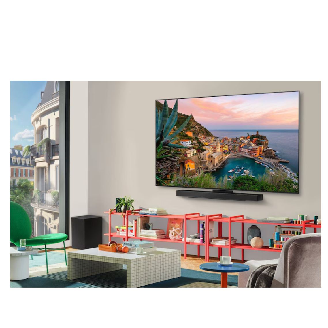 Smart TV 77” pulgadas LG AI OLED evo C5 4K