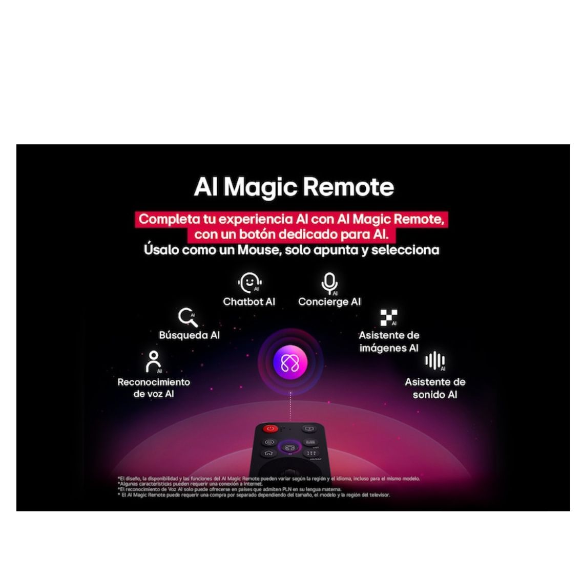 Smart TV 65” pulgadas LG AI OLED evo C5 4K