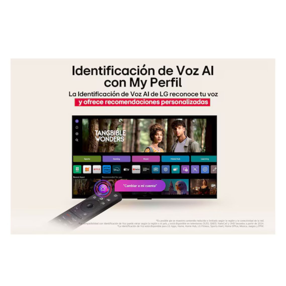 Smart TV 42” pulgadas LG AI OLED evo C5 4K