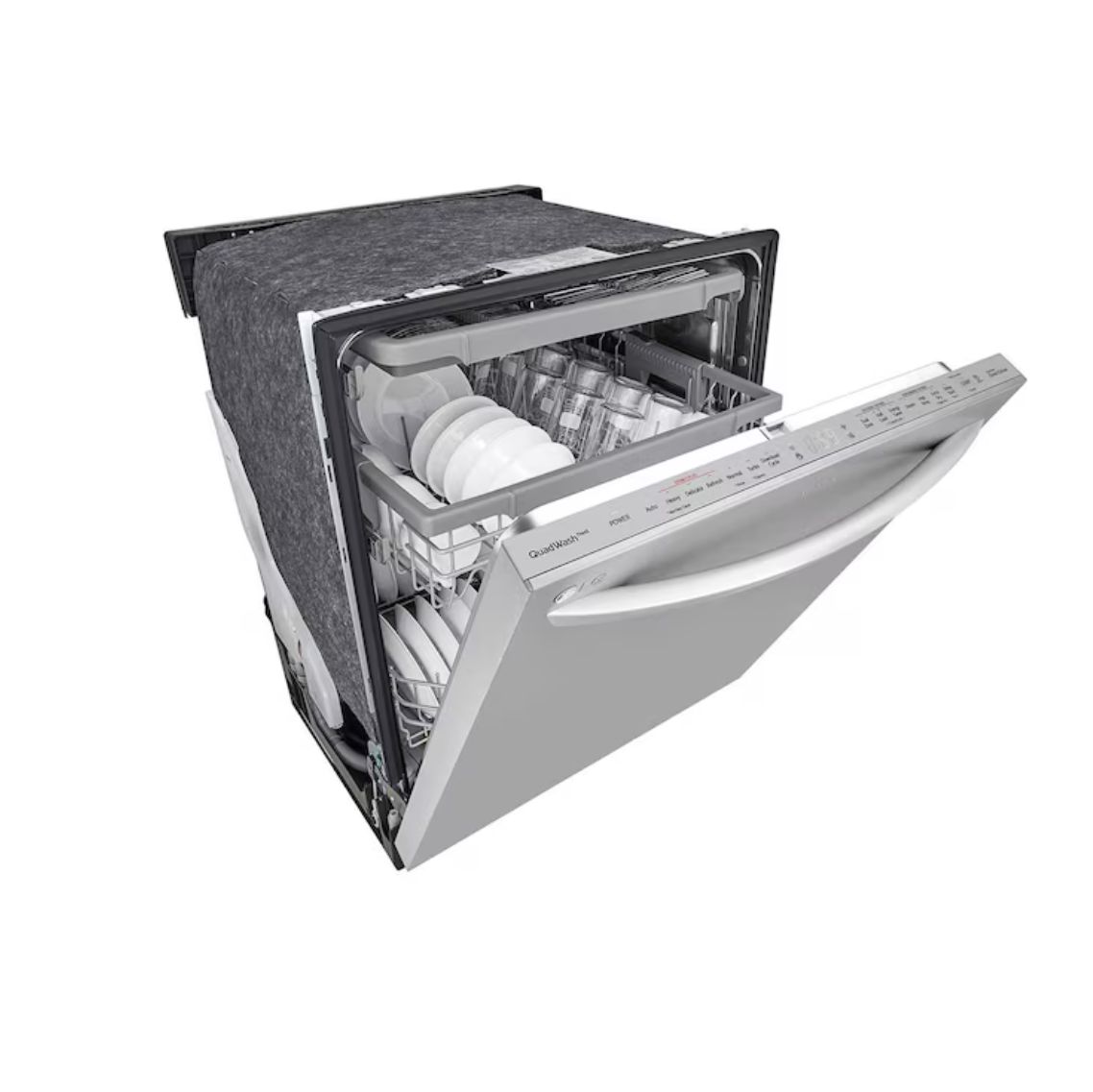 Lavavajillas LG Inverter QuadWash™ TrueSteam™ Empotre