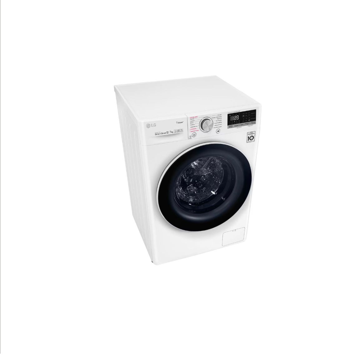 Lavasecadora LG Carga Frontal AI DD™ 12/7 kg Blanco