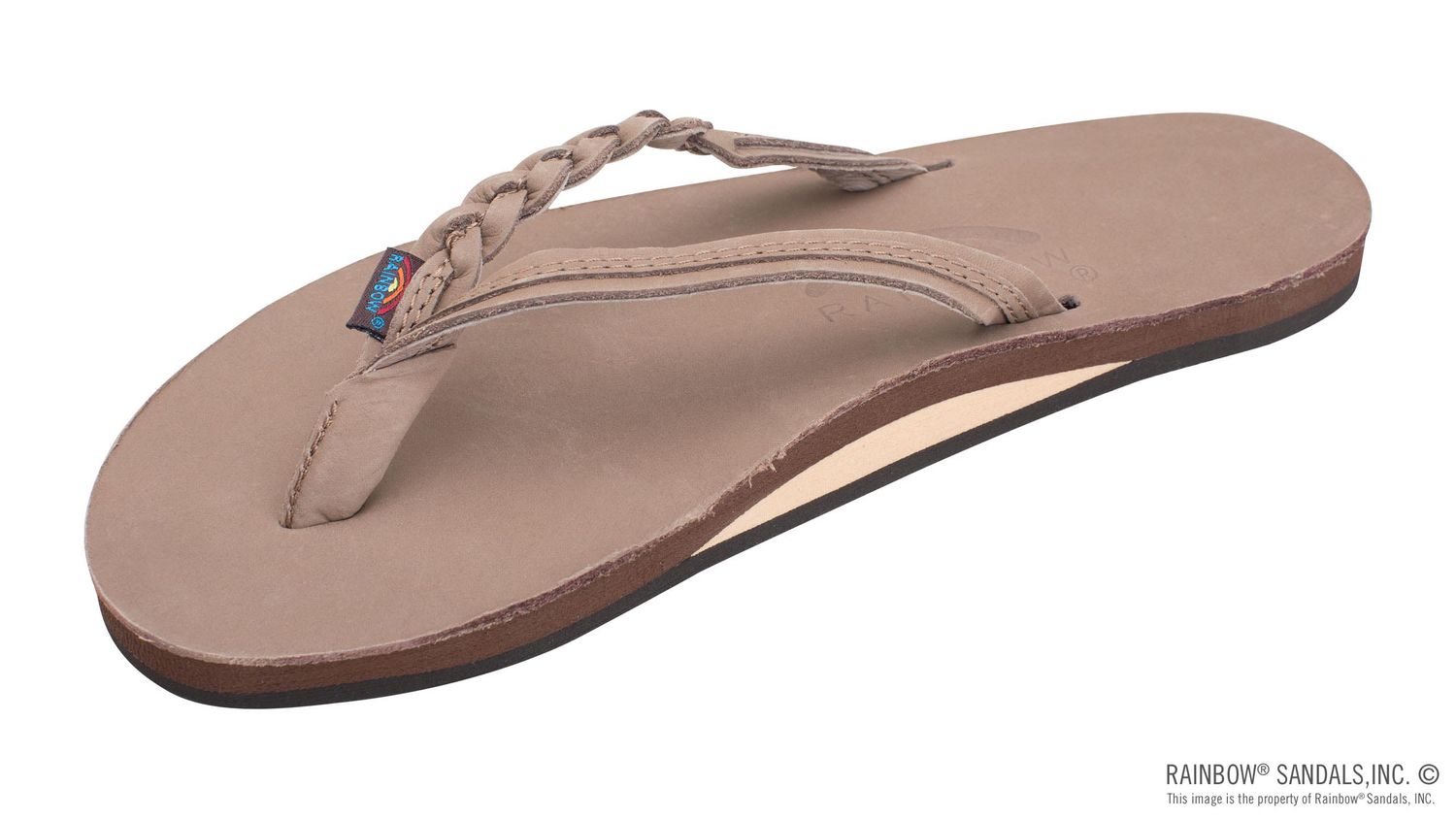 Women's Rainbow Flirty Braidy Dark Brown