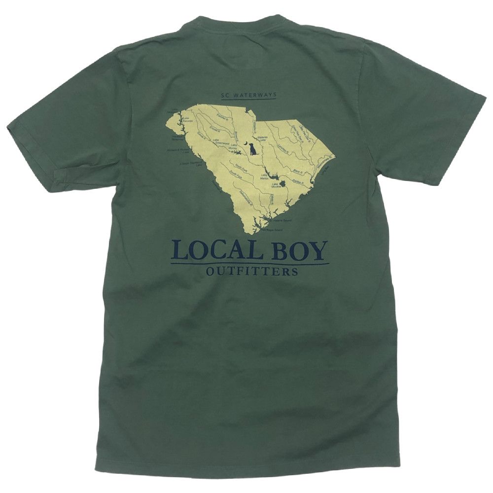Local Boy SC Waterways Light Green