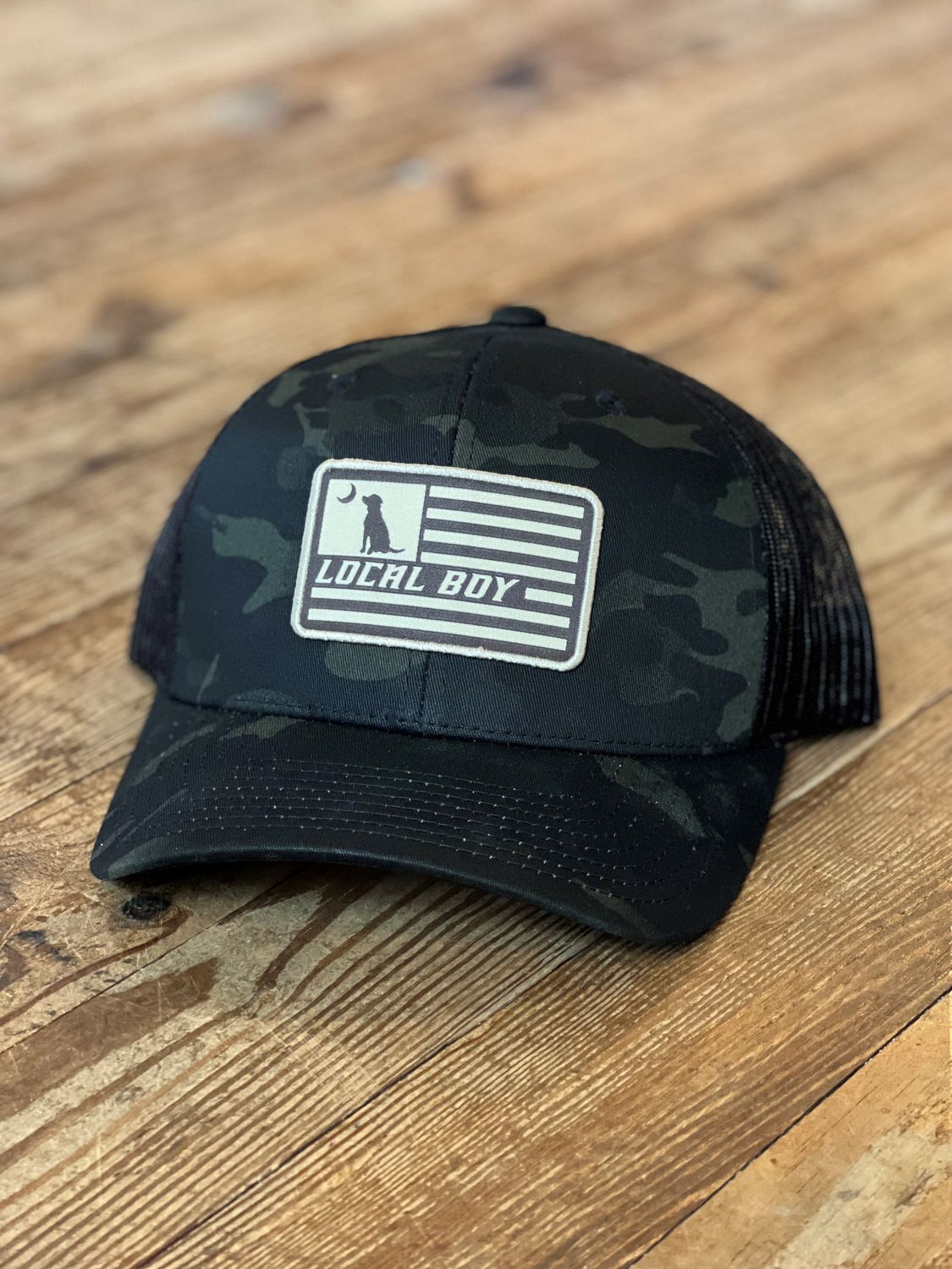 Local Boy Flag Patch Hat
