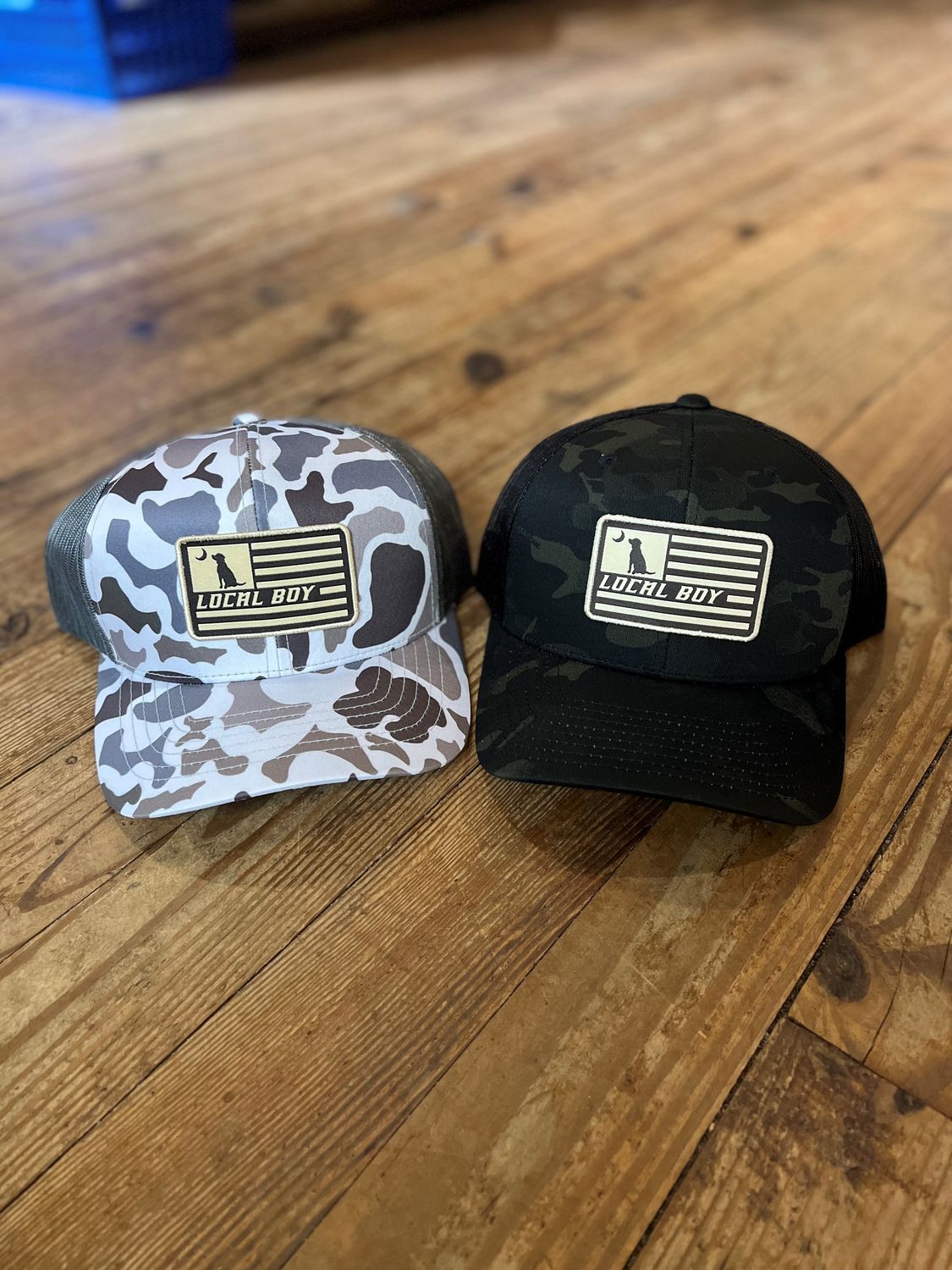 Local Boy Flag Patch Hat