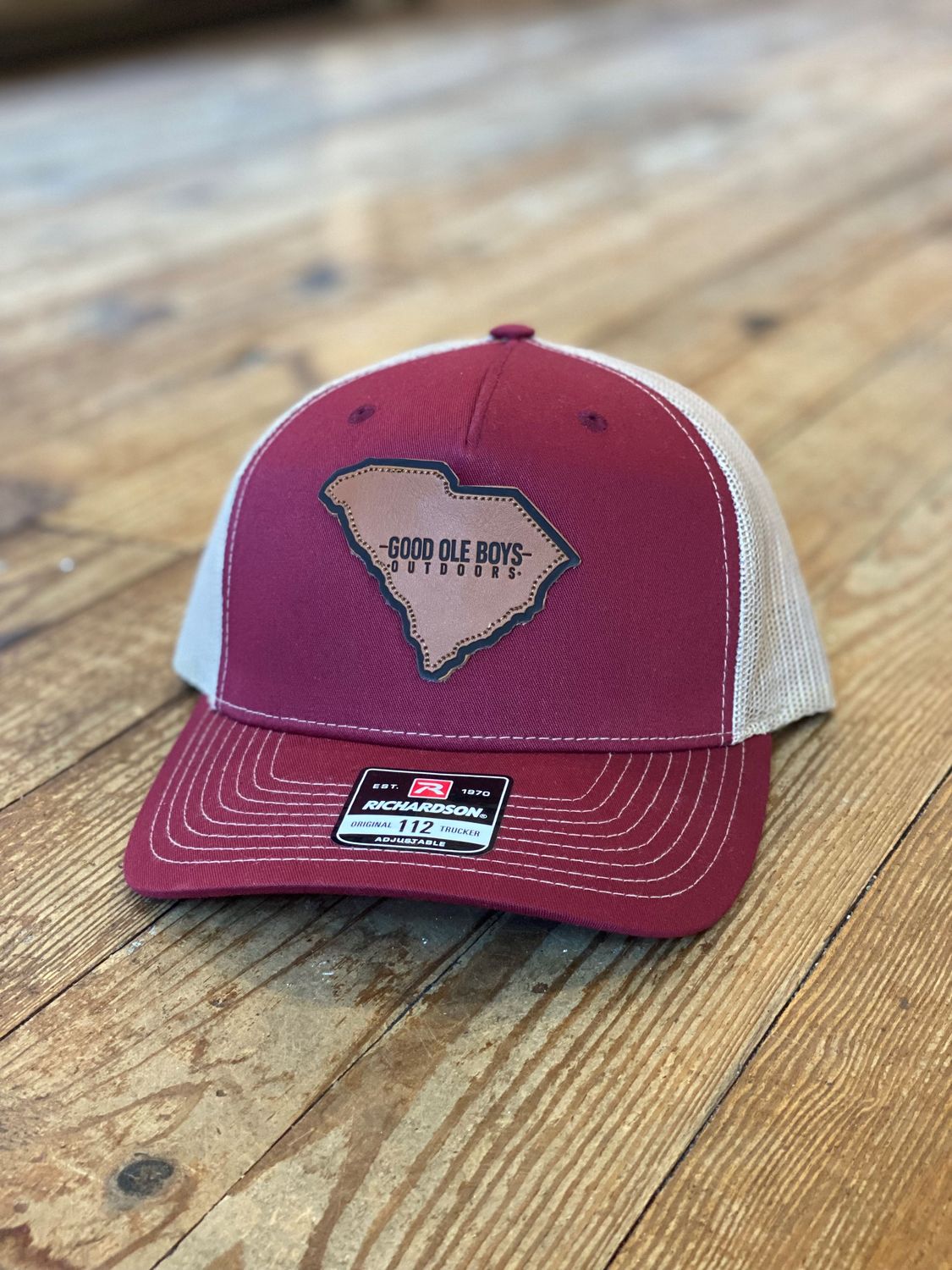 Good Ole Boys Leather Patch Hat 